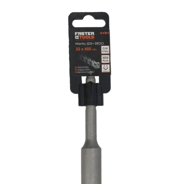 4151_5 Burgija za beton SDS+ 4-oštrice 22x450mm FASTER TOOLS 4151