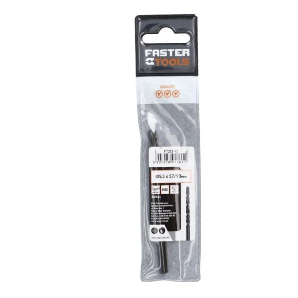 5261_5 Burgija za metal HSS 5.5mm FASTER TOOLS 5261
