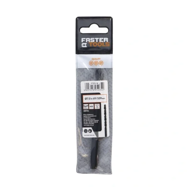 5264_6 Burgija za metal HSS 7.0mm FASTER TOOLS 5264
