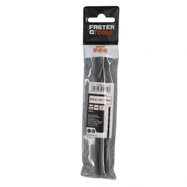 Burgija za metal HSS 10.0mm FASTER TOOLS 5270