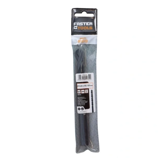 Burgija za metal HSS 12.0mm FASTER TOOLS 5274