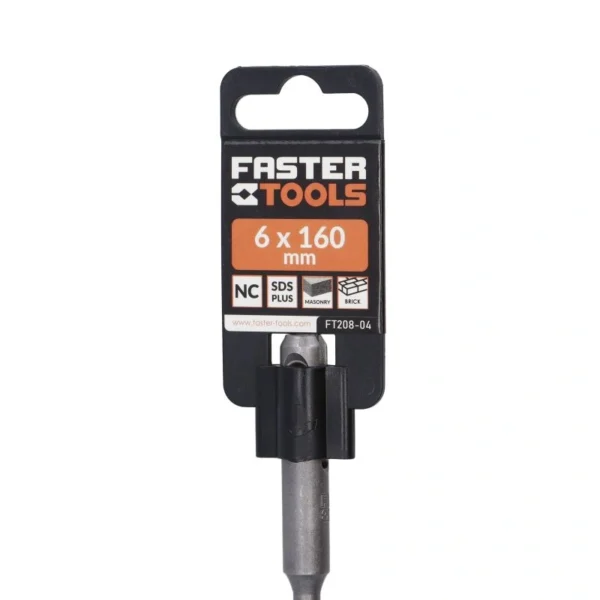 634_5 Burgija za beton SDS+ 4-oštrice 6x160mm FASTER TOOLS 634