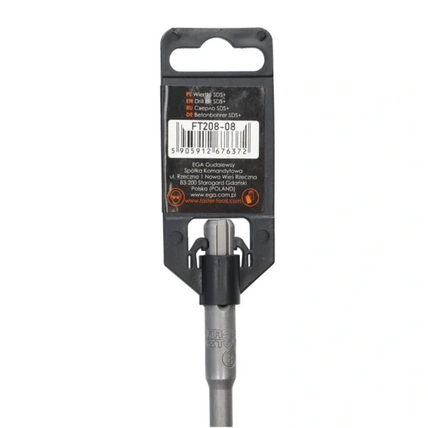 637_6 Burgija za beton SDS+ 4-oštrice 8x160mm FASTER TOOLS 637