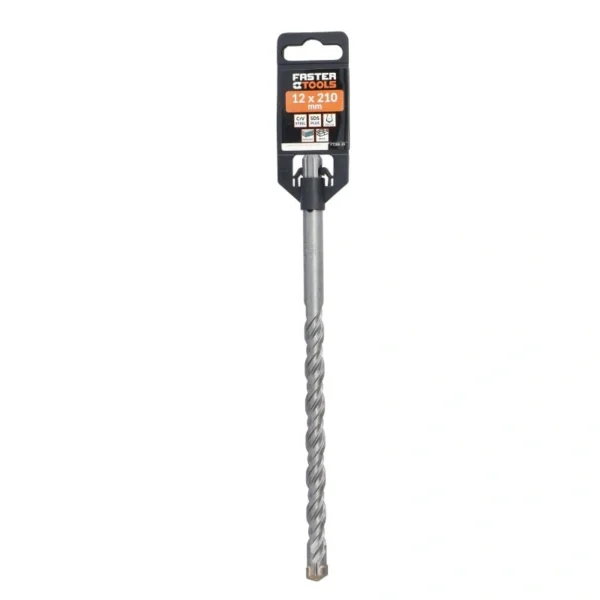 643_5 Burgija za beton SDS+ 4-oštrice 12x210mm FASTER TOOLS 643