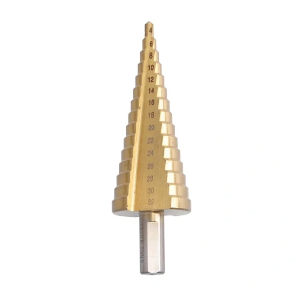 Stepenasta burgija za metal 4-32mm FASTER TOOLS 6648