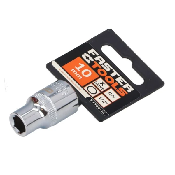 1028_2 Nasadni ključ 1/2" 10mm FASTER TOOLS 1028