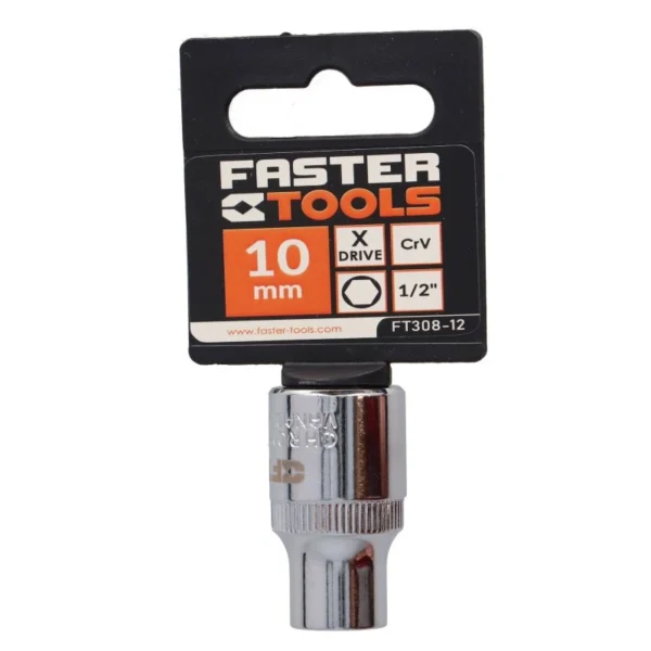 1028_5 Nasadni ključ 1/2" 10mm FASTER TOOLS 1028