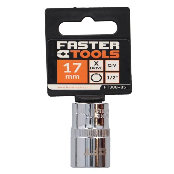 1034_5 Nasadni ključ 1/2" 17mm FASTER TOOLS 1034