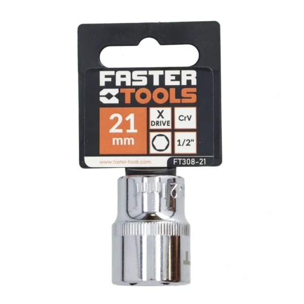 1037_5 Nasadni ključ 1/2" 21mm FASTER TOOLS 1037
