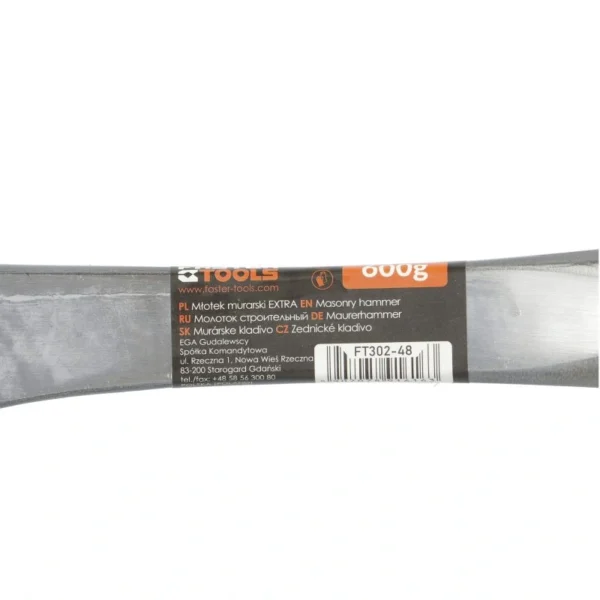 Zidarski čekić 600g FASTER TOOLS 1616