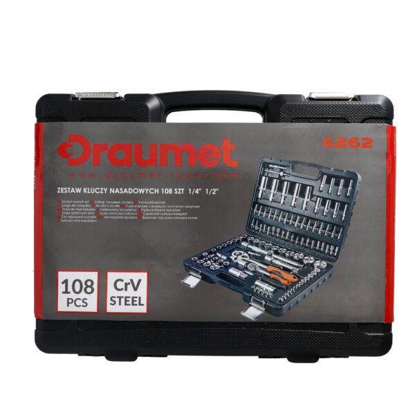 2 Set nasadnih ključeva (108 delova) DRAUMET 4262
