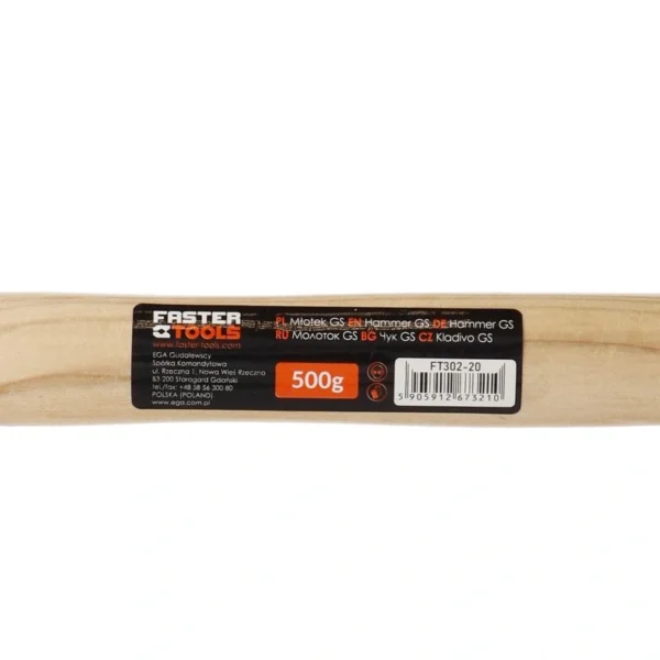 Bravarski čekić 500g FASTER TOOLS 321