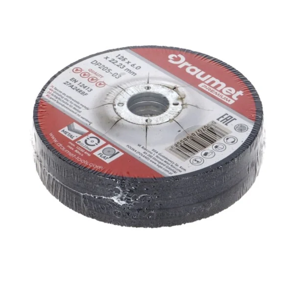 Brusna ploča 125x6x22,2mm DRAUMET PREMIUM 8558