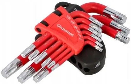 Torx ključ set T10-T50 DRAUMET 3722