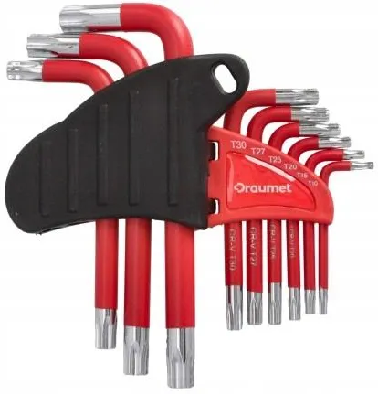 Torx ključ set T10-T50 DRAUMET 3722
