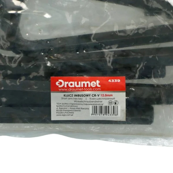 Imbus ključ 12mm DRAUMET 4339