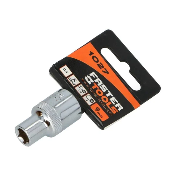 1027_2 Nasadni ključ 1/2" 9mm FASTER TOOLS 1027