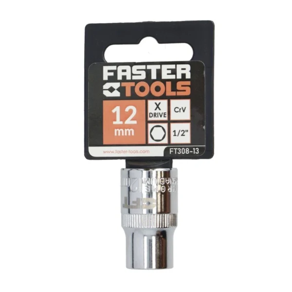 1029_5 Nasadni ključ 1/2" 12mm FASTER TOOLS 1029