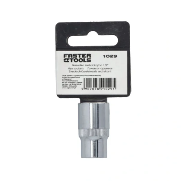 1029_7 Nasadni ključ 1/2" 12mm FASTER TOOLS 1029