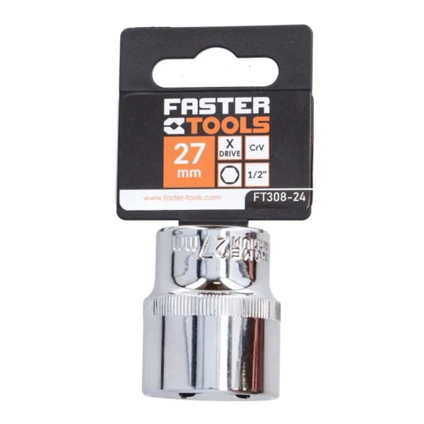 1040_5 Nasadni ključ 1/2" 27mm FASTER TOOLS 1040
