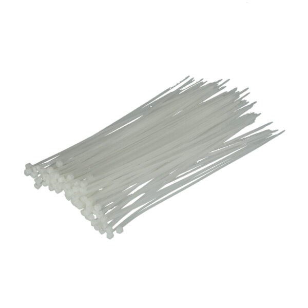 2 Plastične vezice 3,6x300mm BELA (100kom) FASTER TOOLS 2613