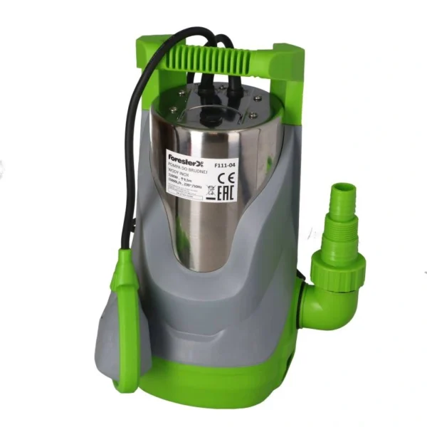 Potapajuća pumpa za prljavu vodu INOX 1100W, 15000l/h FORESTER 5908