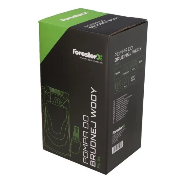 Potapajuća pumpa za prljavu vodu INOX 1100W, 15000l/h FORESTER 5908