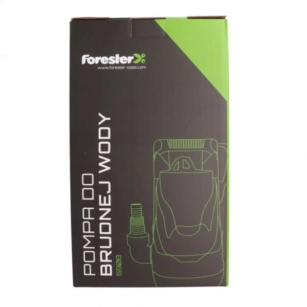 Potapajuća pumpa za prljavu vodu INOX 1100W, 15000l/h FORESTER 5908