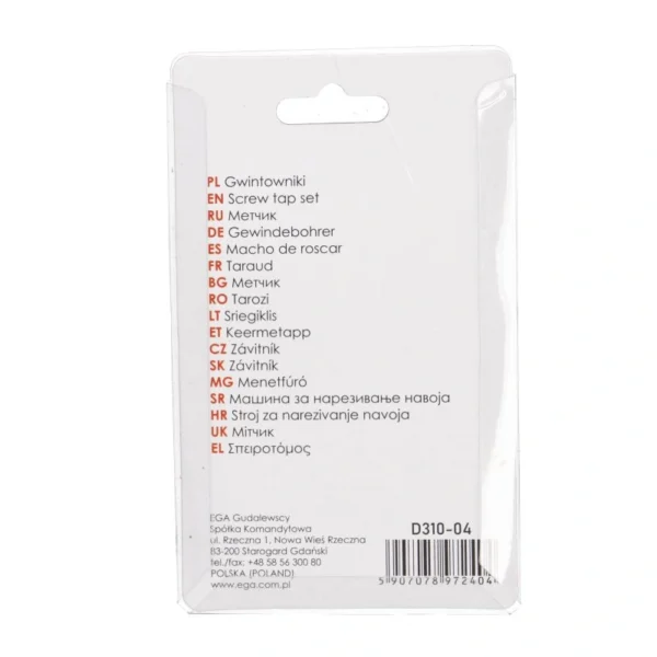 7240_6 Ureznica M6x1.0mm DRAUMET 7240